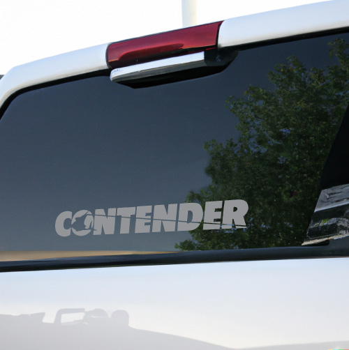 Contender decal